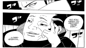 Screenshot of Boruto Two Blue Vortex Chapter 37 Used as the Featured Image for Chapter 38 Spoilers Summary Guide