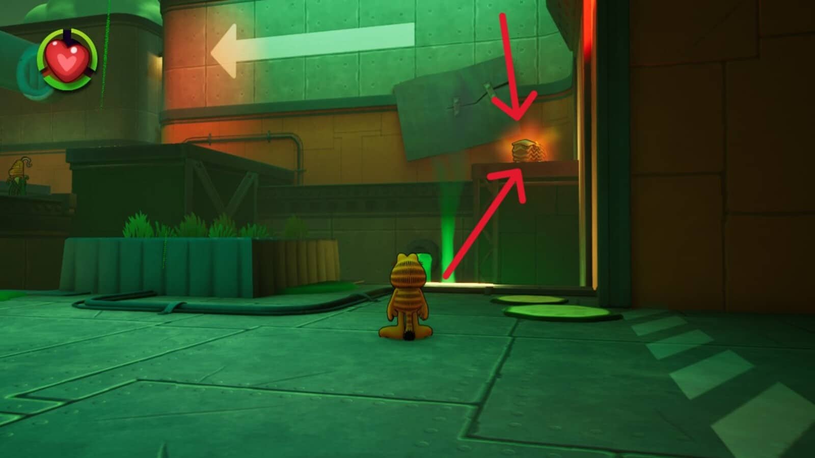 Sweet Vengeance Lasagna Location 1 in Garfield - Escape from Monday