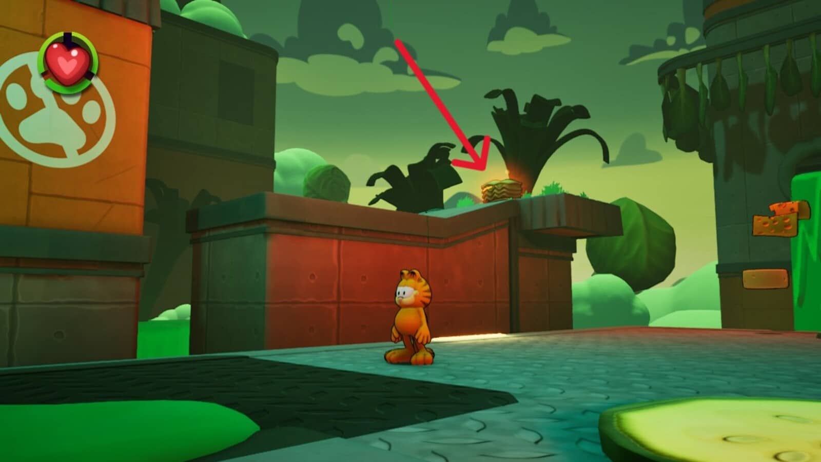 Sweet Vengeance Lasagna Location 3 in Garfield - Escape from Monday