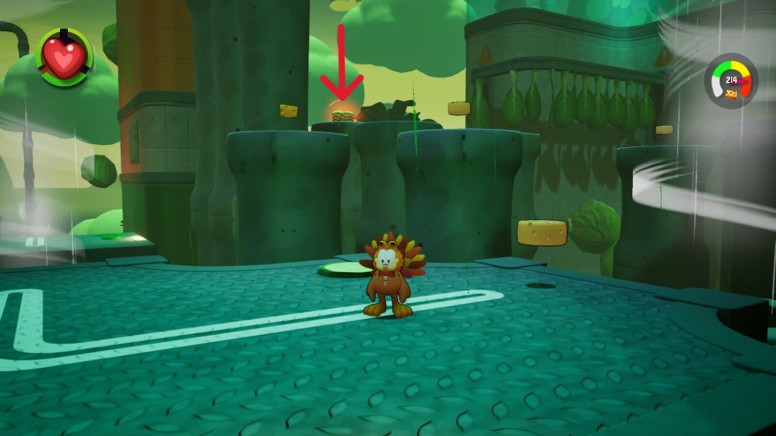 Sweet Vengeance Lasagna Location 4 in Garfield - Escape from Monday