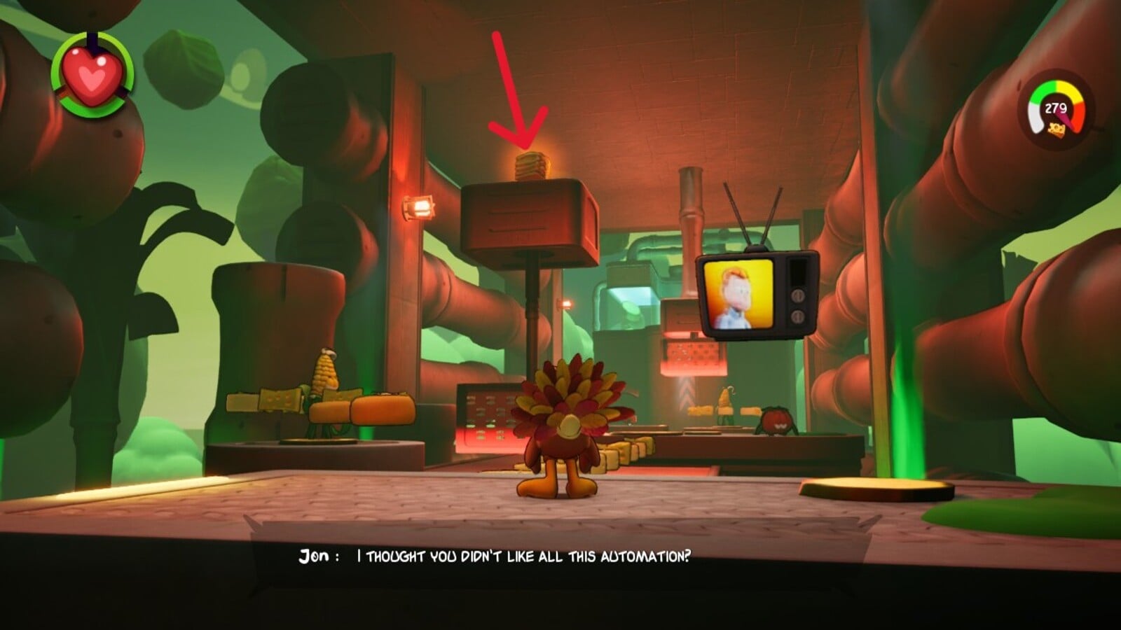 Sweet Vengeance Lasagna Location 5 in Garfield - Escape from Monday