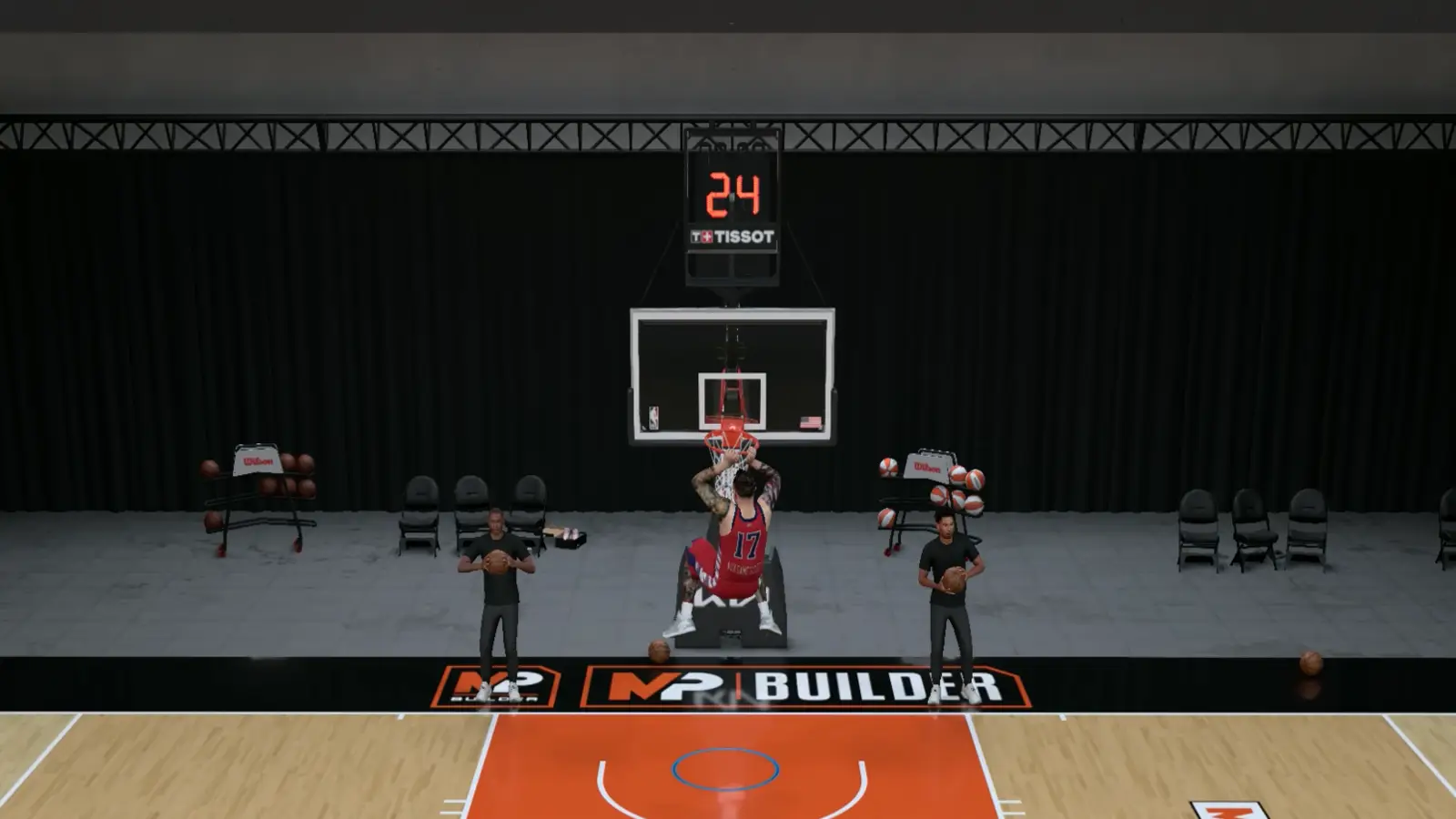 Two Hand Dunk Hanging NBA 2K27
