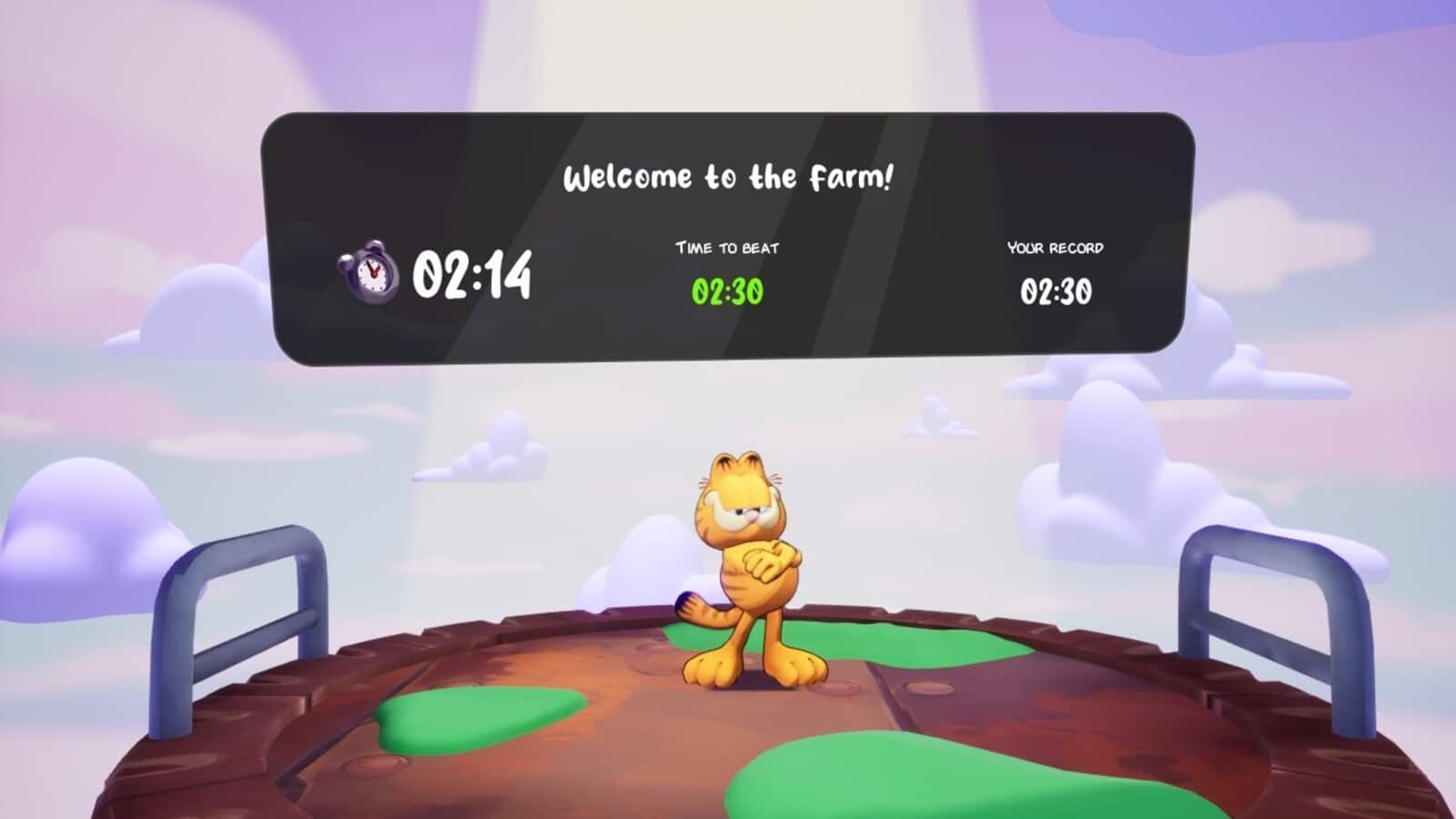 Welcome to the Farm Time Attack in Garfield - Escape from Monday