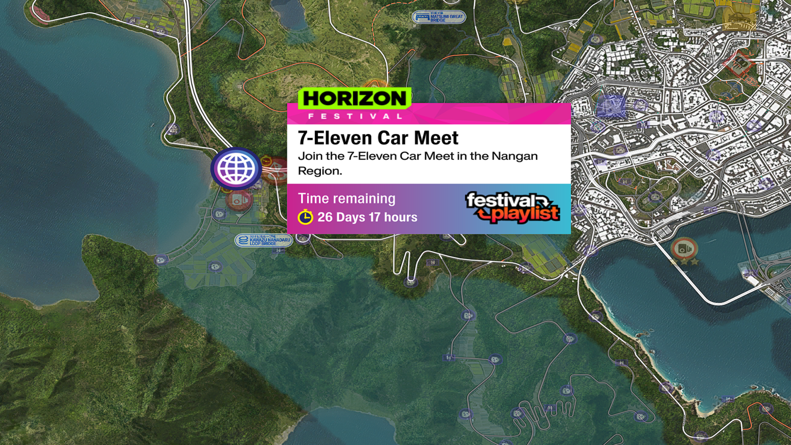 7-Eleven Car Meet in Forza Horizon 6
