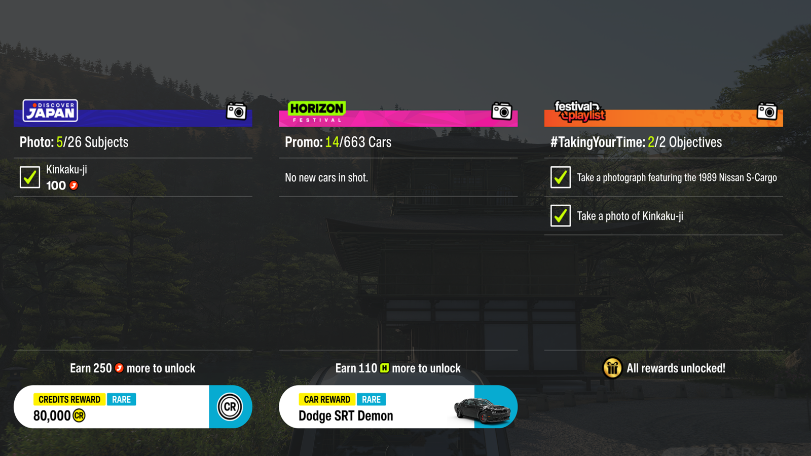 Completing TakingYourTime Photo Challenge in Forza Horizon 6
