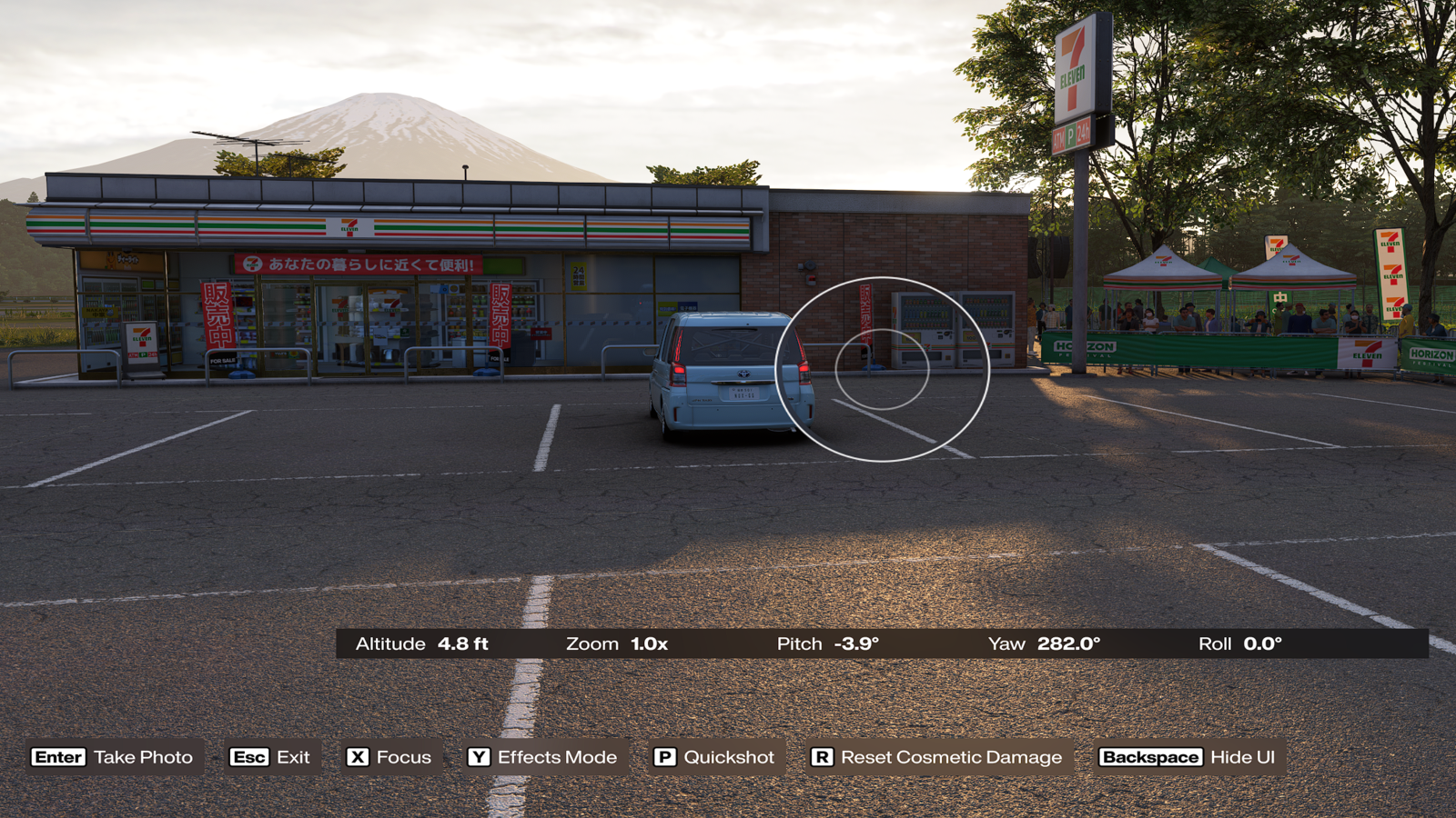 Completing the #LightLunch Photo Challenge in Forza Horizon 6
