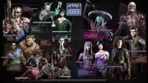 Image of the Dead by Daylight October and November Schedule used as the featured image.