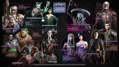 Image of the Dead by Daylight October and November Schedule used as the featured image.