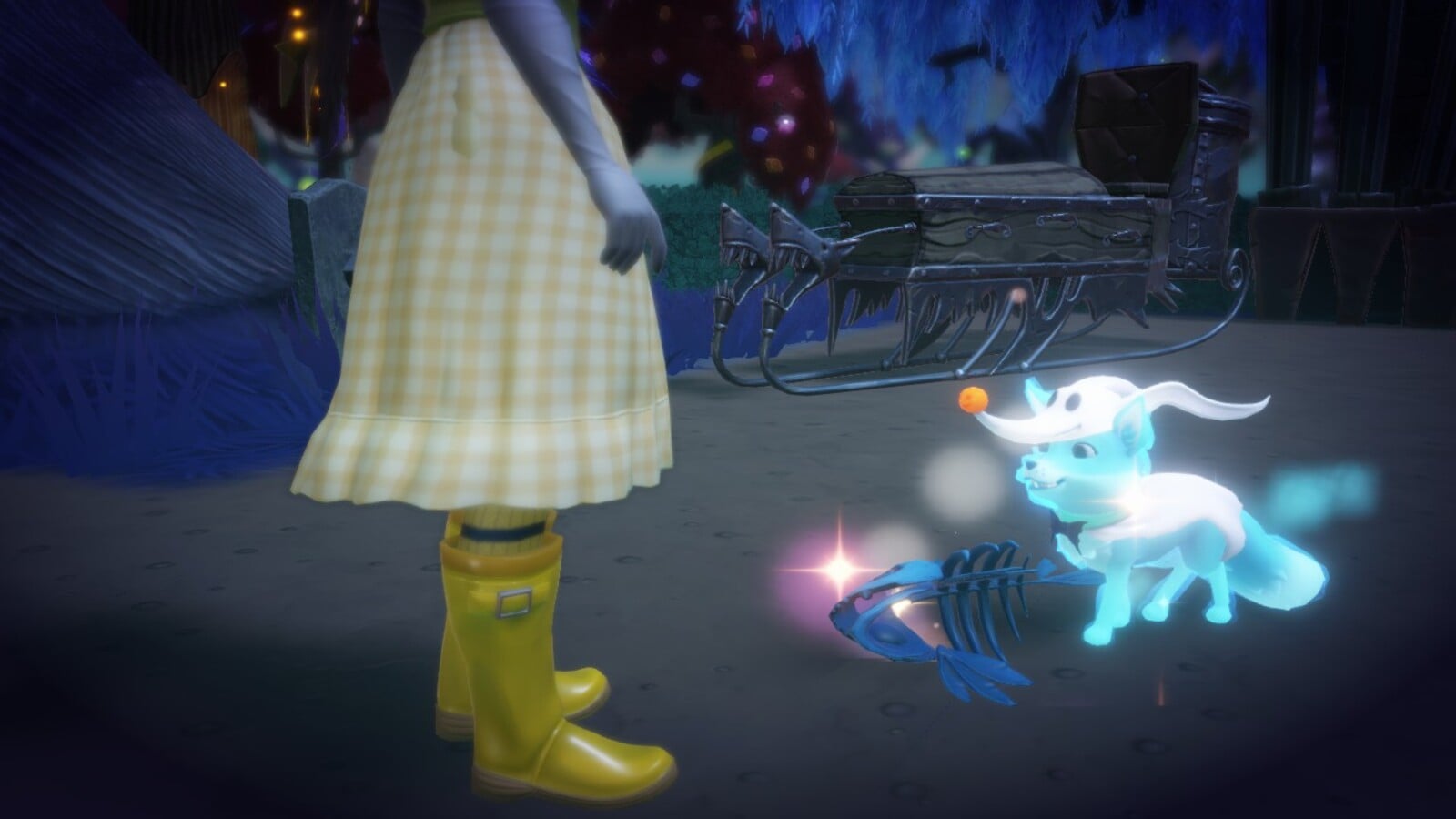 Haunted FLoating Festival Puzzle 1 in Disney Dreamlight Valley