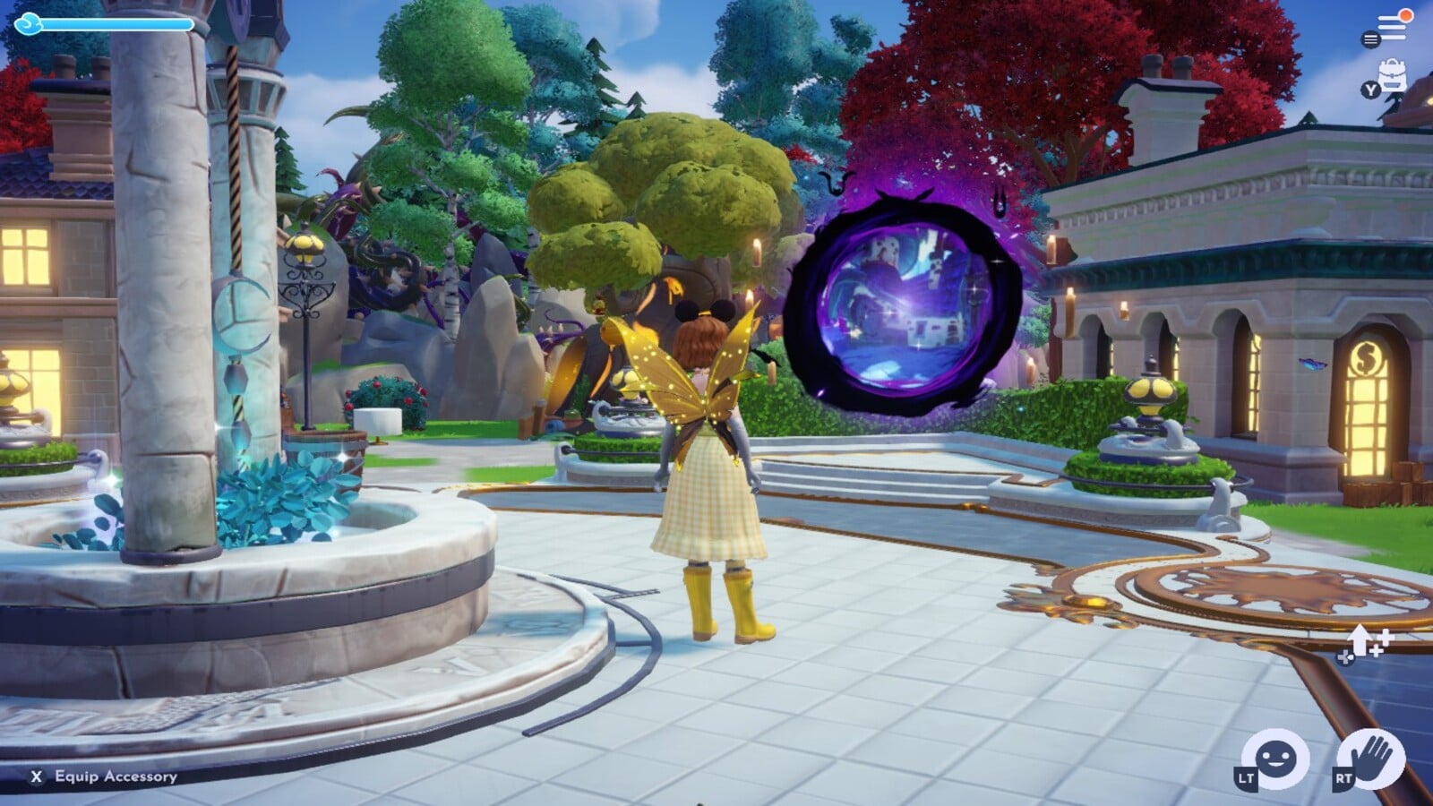 Haunted Floating Festival Portal in Disney Dreamlight Valley