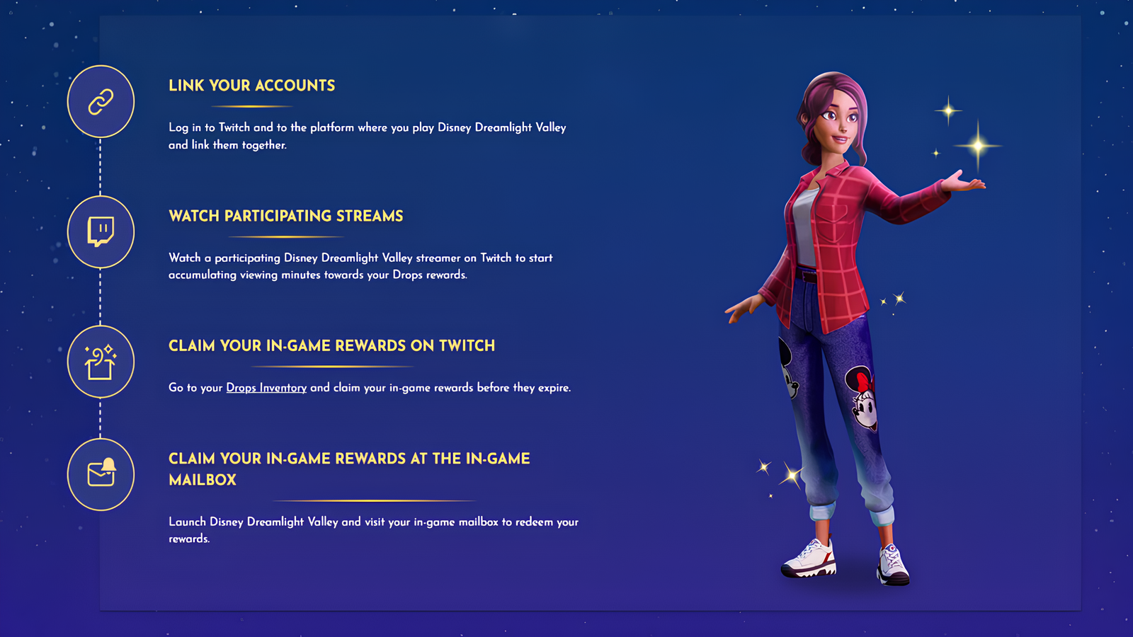 How to Earn Disney Dreamlight Valley Twitch Rewards