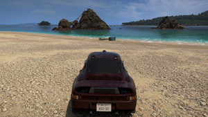 Screenshot of a player looking at the Ito Region Treasure Hunt in Forza Horizon 6 used as the featured image.