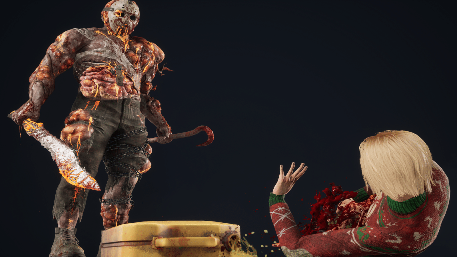 Jason Voorhees Blighted Skin in Dead by Daylight
