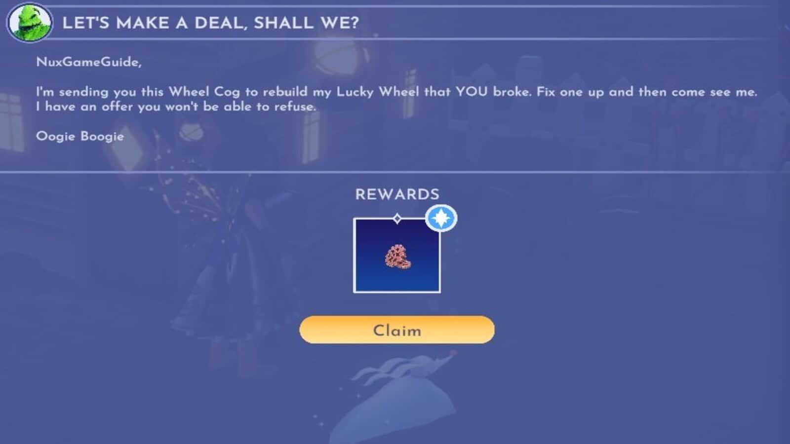 Let's Make A Deal, Shall We Quest in Disney Dreamlight Valley