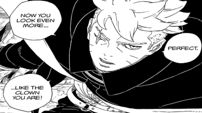 Screenshot from Boruto Two Blue Vortex Chapter 38 Used as the Featured Image for 39 Spoilers Summary Guide