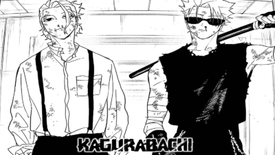 Screenshot from Kagurabachi Chapter 134 Used as the Featured Image for Weekly Manga Release Date Schedule