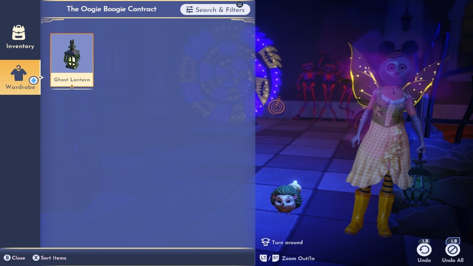 The Ghost Lantern in Disney Dreamlight Valley