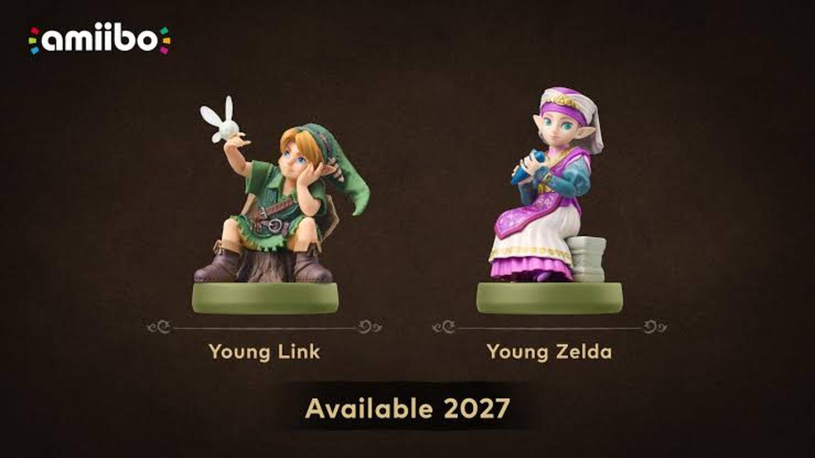 Young Link and Young Zelda amiibo